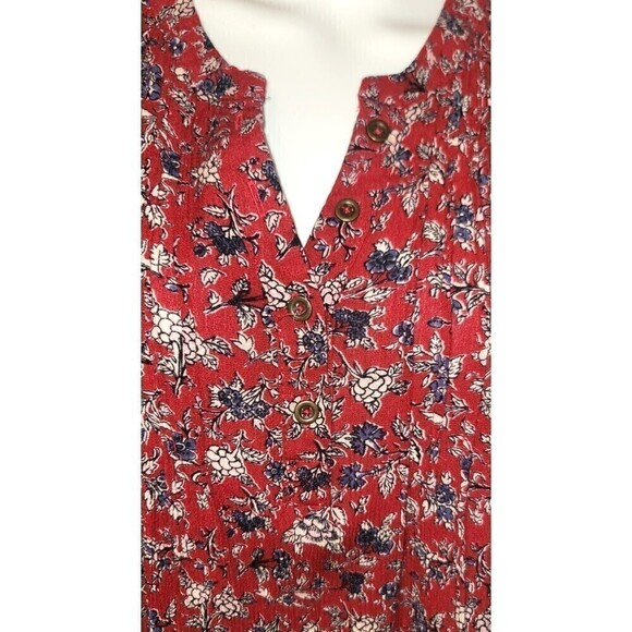 2 Knox Rose Floral Print Blouses - Size S - Picture 11 of 16